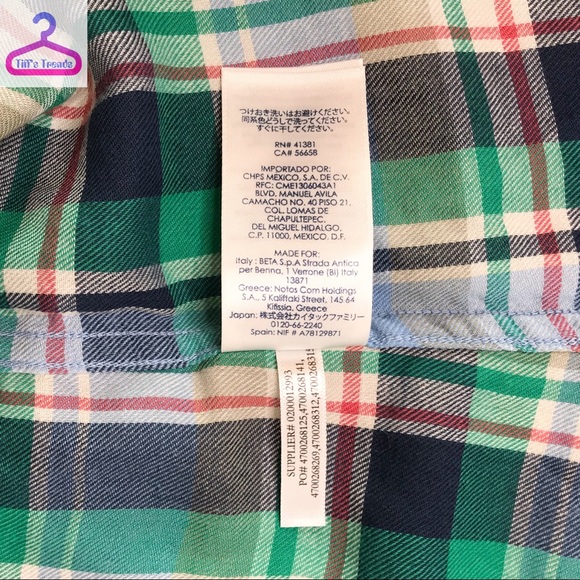 CHAPS SOFT COTTON BUTTON UP SHIRT - Picture 12 of 13